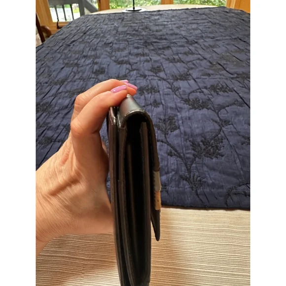 Women's Givenchy Blue & Brown Wallet - Picture 11 of 13